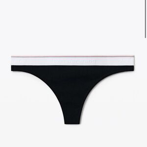 Alexander Wang set of 2 classic thong in ribbed jersey black and grey SZ XL